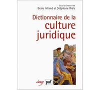 Dictionnaire de la culture juridique