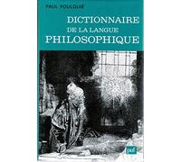 Dictionnaire de la langue philosophique