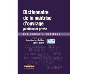Dictionnaire de la maîtrise d'ouvrage publique et privée: Dictionnaire pratique