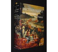 Dictionnaire de la musique en France aux XVIIe et XVIIIe siècles