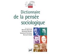 Dictionnaire De La Pensée Sociologique