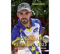 Dictionnaire de la pétanque 2023