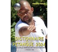 Dictionnaire de la petanque 2024