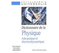 Dictionnaire De La Physique Mecanique Et Thermodynamique