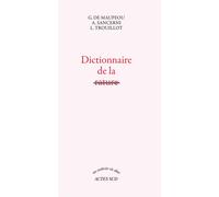 Lyonel Trouillot – Dictionnaire de la rature – Broché – Actes Sud