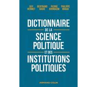 Dictionnaire de la science politique et des institutions politiques 8ème édition - Guy Hermet - Armand Colin - broché - Dictionnaire et encyclopédie