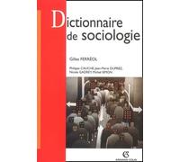 Dictionnaire De La Sociologie. 3eme Edition