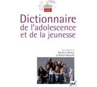 Dictionnaire de l'adolescence et de la jeunesse Daniel Marcelli (Collection dirigée par), David Le Breton (Collection dirigée par)
