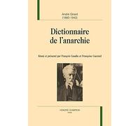 Dictionnaire de l'anarchie