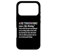 Dictionnaire de Lancer de Hache Définition Drôle Hache ceptional Meme Coque pour iPhone 17 Pro