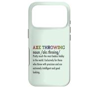 Dictionnaire de Lancer de Hache Définition Drôle Hache ceptional Meme Coque pour iPhone 17 Pro