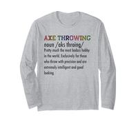 Dictionnaire de Lancer de Hache Définition Drôle Hache ceptional Meme Manche Longue