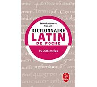 Dictionnaire de latin de poche : Latin / Français