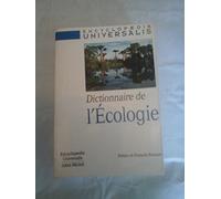Dictionnaire de l'écologie