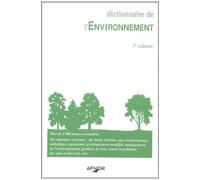 Dictionnaire De L'environnement - 3eme Edition