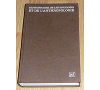Dictionnaire De L'ethnologie Et De L'anthropologie
