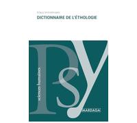 Dictionnaire de l'éthologie