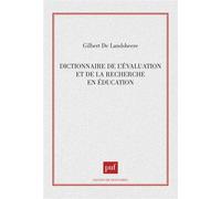 Dictionnaire de l'évaluation et de la recherche en éducation