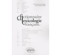 Dictionnaire de lexicologie française