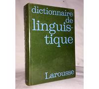 Dictionnaire de linguistique et des sciences du langage