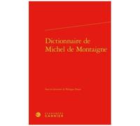 Dictionnaire De Michel De Montaigne