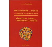 Dictionnaire de Poche du Breton Contemporain Geriadur Godell Ar Brezhoneg a Vreman