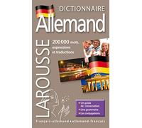 Dictionnaire de poche Larousse français-allemand et allemand-français