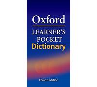 Dictionnaire de poche Oxford Learner