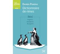 Dictionnaire de rimes: et petit traité de versification