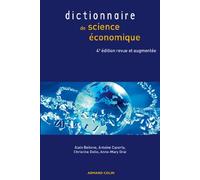 Dictionnaire de science économique
