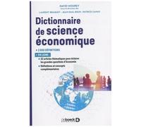 Dictionnaire De Science Économique