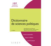 Dictionnaire de sciences politiques 2nde édition - David Alcaud - Sirey - broché - Dictionnaire et encyclopédie