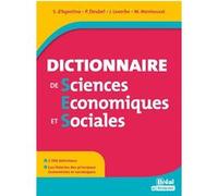 Dictionnaire de SES Marc Montoussé (Auteur), Serge d' Agostino (Auteur), Judith Leverbe (Auteur), Philippe Deubel (Auteur)
