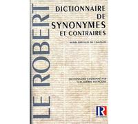 Dictionnaire De Synonymes Et Contraires