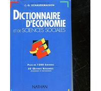 Dictionnaire d'économie et de sciences sociales