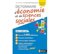 Dictionnaire d'Économie et de Sciences Sociales (SES) – Bac 2025 – Bac et études supérieures