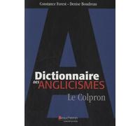 Dictionnaire des anglicismes : le Colpron