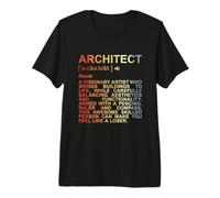Dictionnaire des architectes Architecture Signification T-Shirt Haut de Gamme