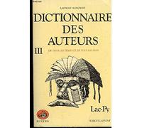 Dictionnaire des auteurs: Tome 3