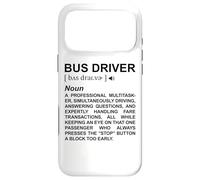 Dictionnaire des Chauffeurs de Bus Transport Scolaire Coque pour iPhone 17 Pro Max