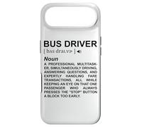 Dictionnaire des Chauffeurs de Bus Transport Scolaire Coque pour iPhone Air