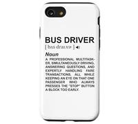 Dictionnaire des Chauffeurs de Bus Transport Scolaire Coque pour iPhone SE (2020) / 7/8