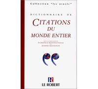 Dictionnaire des citations du monde entier