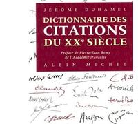 Dictionnaire Des Citations Du Xxe Siecle