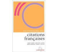Dictionnaire Des Citations Françaises