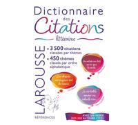 Dictionnaire des citations littéraires – Larousse