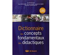 Dictionnaire des concepts fondamentaux des didactiques