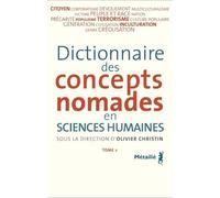 Dictionnaire des concepts nomades tome 2