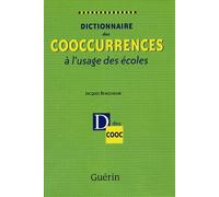 Dictionnaire des cooccurrences à l'usage des écoles