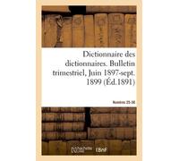Dictionnaire Des Dictionnaires - Nouveau Dictionnaire Des Dictionnaires Illustré